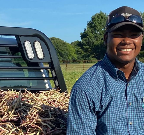 Growing Purple Hull Peas, Young Black Farmer Terren Moore Keeps Focus on the Future