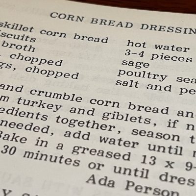 corn bread dressing recipe