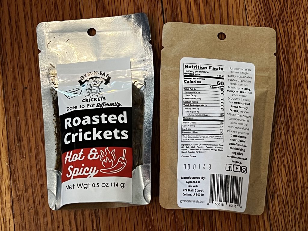 cricket snacks